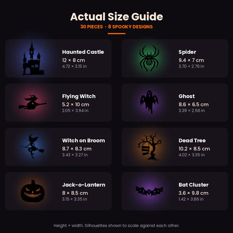 🎃 50% OFF | 3D Halloween Glow Wall Stickers 👻