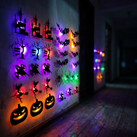 🎃 50% OFF | 3D Halloween Glow Wall Stickers 👻