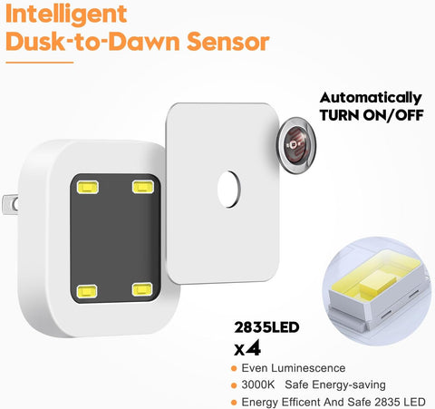 GlowSense™ Night Lights – Smart LED Night Light