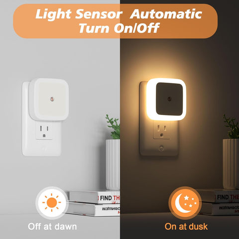 GlowSense™ Night Lights – Smart LED Night Light