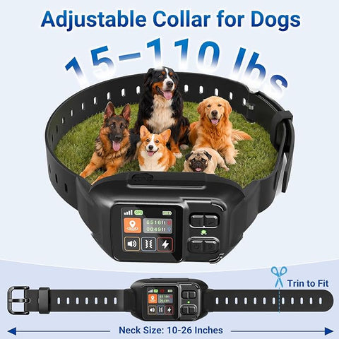 GPS Wireless Dog Fence with Custom Boundary