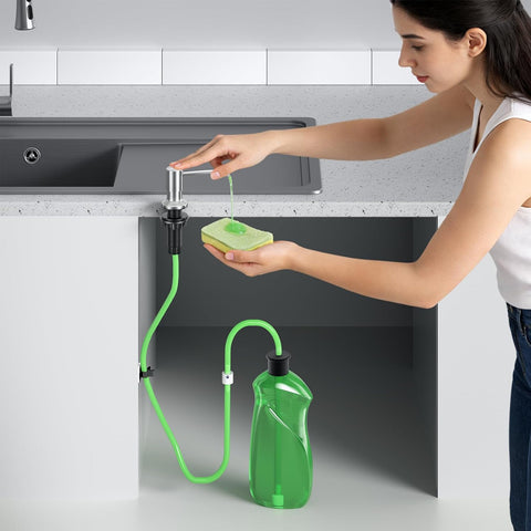 🔥 HOT SALE 50% OFF | Built-In Sink Soap Dispenser with Extension Tube Kit