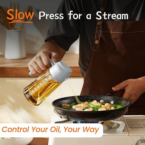 Premium Oil Sprayer – Fine Mist for Cooking & Air Frying