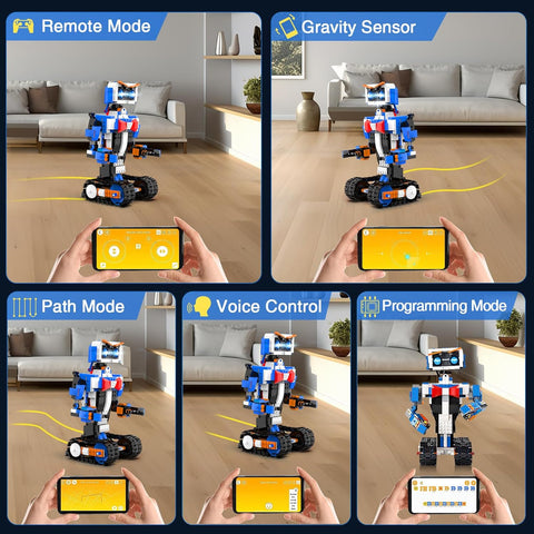 STEM Robot Building Kit for Kids Ages 5-11 – DIY Educational Robot Toy Gift for Boys & Girls