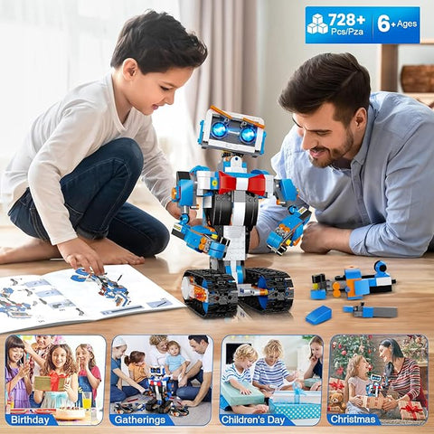 STEM Robot Building Kit for Kids Ages 5-11 – DIY Educational Robot Toy Gift for Boys & Girls