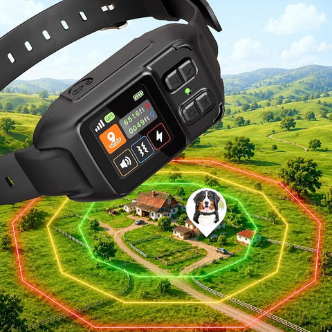 GPS Wireless Dog Fence with Custom Boundary