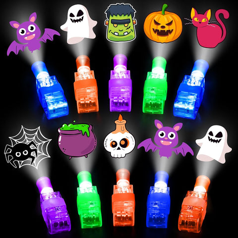 Halloween Light Up Finger Toys - Party Favors & Bag Fillers