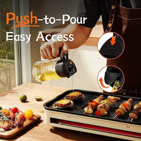 Premium Oil Sprayer – Fine Mist for Cooking & Air Frying