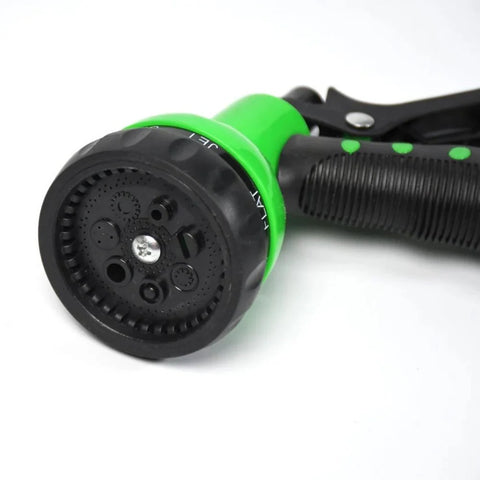 "Premium Metal Garden Hose Nozzle – 7 Spray Patterns High Pressure Water Sprayer"