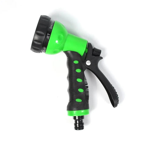 "Premium Metal Garden Hose Nozzle – 7 Spray Patterns High Pressure Water Sprayer"