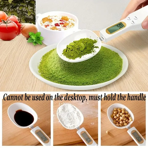 Smart Digital Spoon Scale – Precision LCD Measuring Spoon (0.1g–500g)