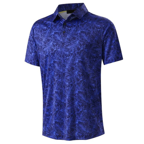 Stars & Stripes 3D Printed Polo Shirt for Men