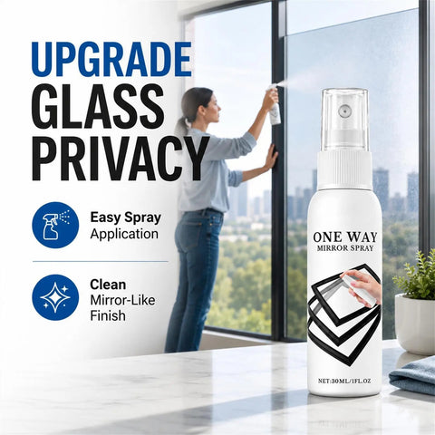 One Way Mirror Spray – Car & Home Window Privacy Tint (30ml)