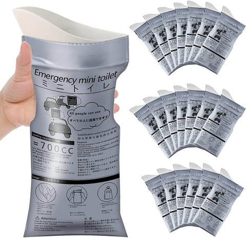 700ML Portable Travel Pee Bags – Leak-Proof & Odor-Free