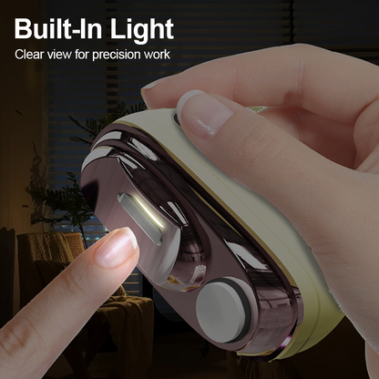 🔥 LIMITED-TIME 50% OFF! 💅 2-in-1 Smart Electric Nail Clipper & Polisher