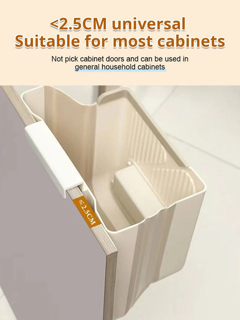Foldable Hanging Trash Can – Leakproof, Space-Saving & Easy to Clean