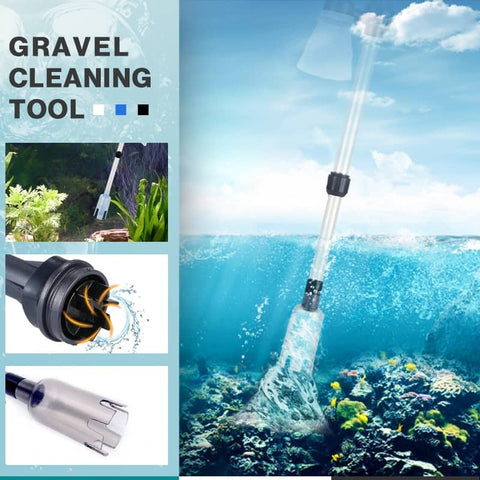 🔥50% OFF – Electric Fish Tank Gravel Vacuum