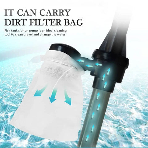 🔥50% OFF – Electric Fish Tank Gravel Vacuum