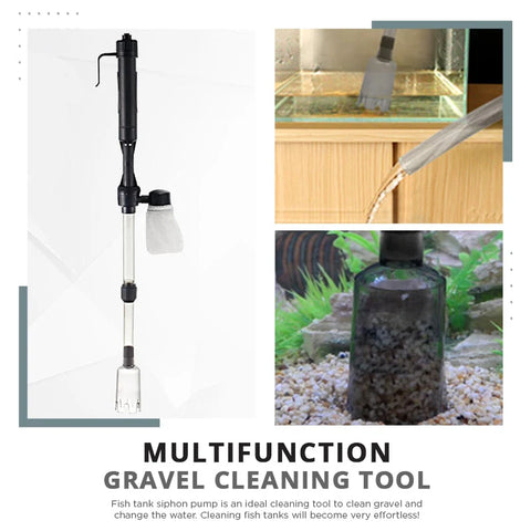 🔥50% OFF – Electric Fish Tank Gravel Vacuum